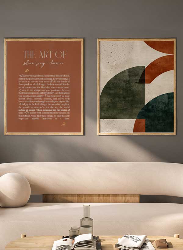Set 2 postere 40x50cm | Set G