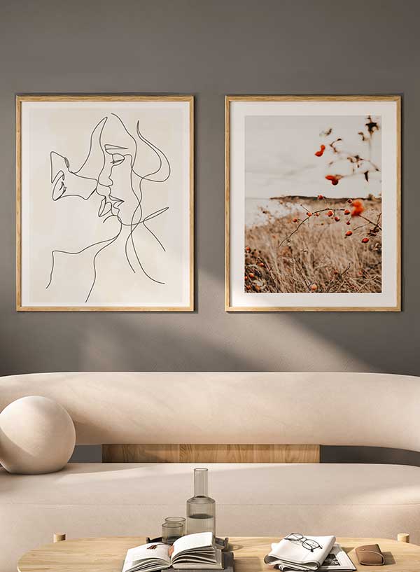 Set 2 postere 40x50cm | Set H