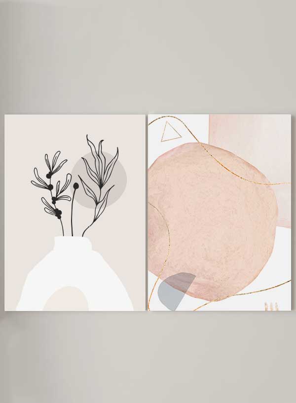 Tablou decorativ modern pentru design interior in stil scandinav