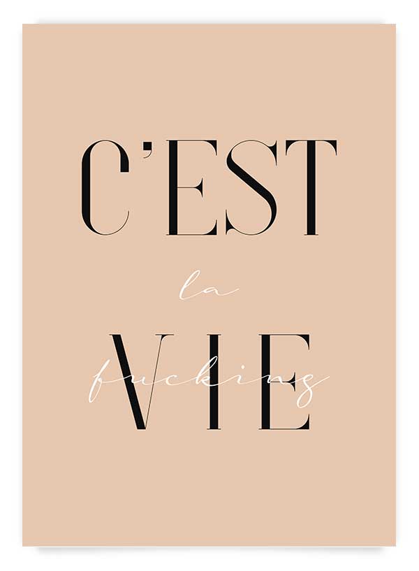 C est la vie no. 2 | Poster