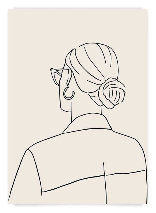 Woman lines 2 | Poster