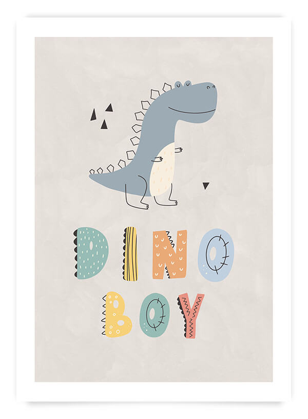 Dino boy | Poster