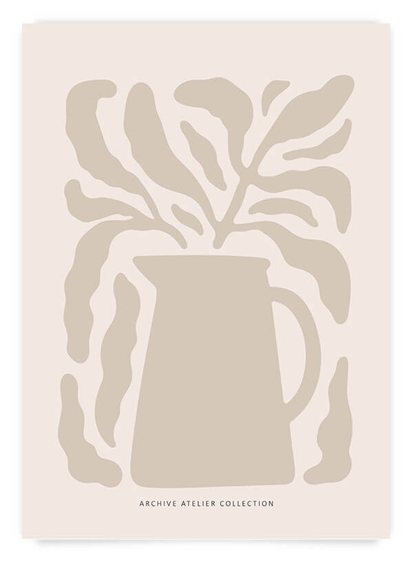Botanical neutrals no3 | Poster