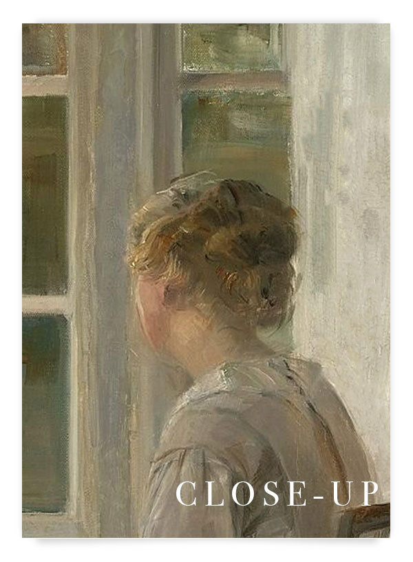 Carl Holsøe - Waiting by the window | Poster