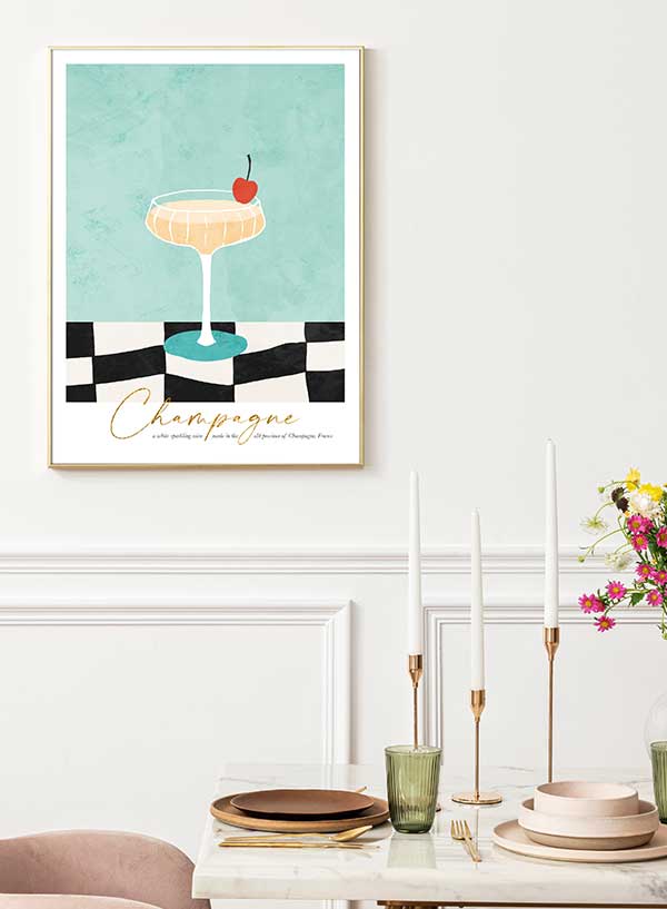 Champagne | Poster