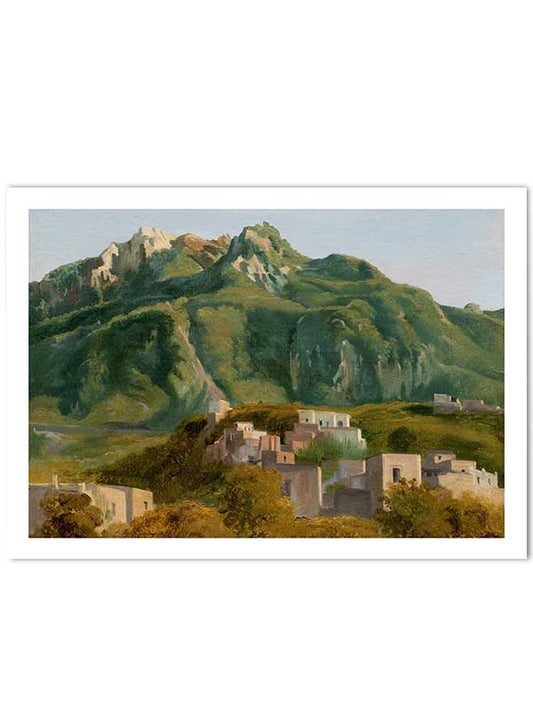 Village on the Island of Ischia | Poster