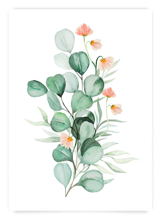 Watercolor botanical no2 | Poster
