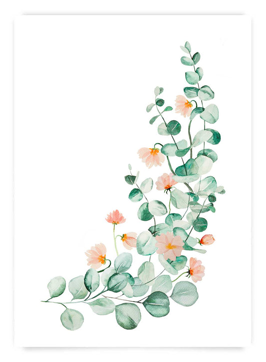 Watercolor botanical no3 | Poster