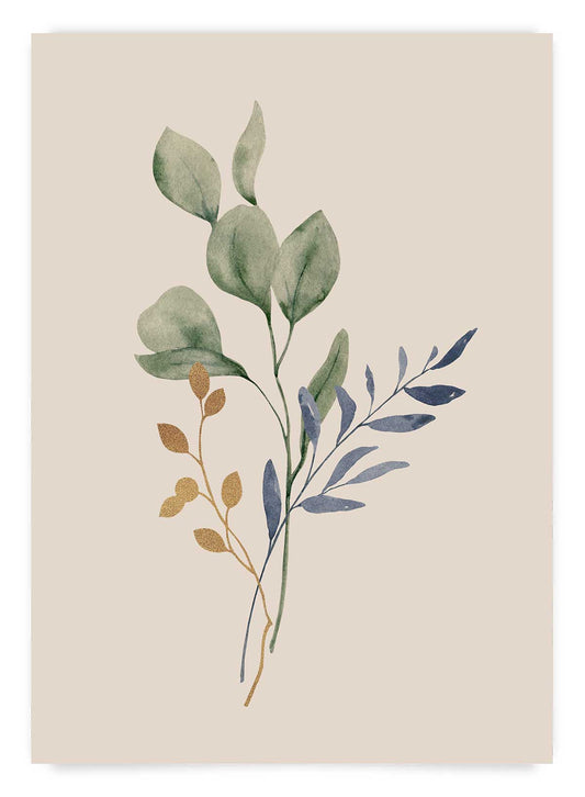 Watercolor botanical no5 | Poster