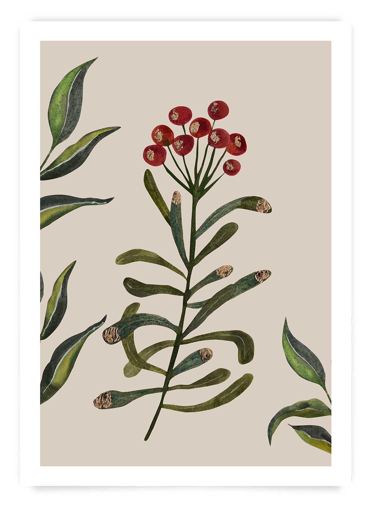 Winter botanical no2 | Poster
