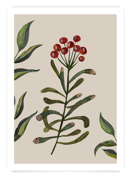 Winter botanical no2 | Poster