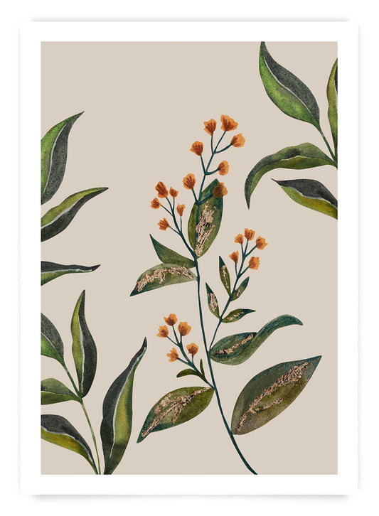 Winter botanical no3 | Poster