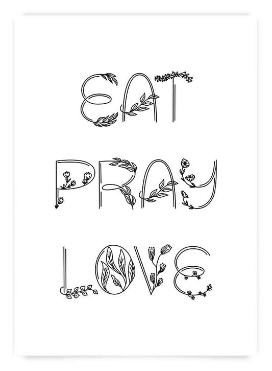 Eat pray love | Poster