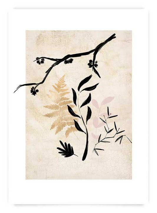 Leaf composition 3 | Poster