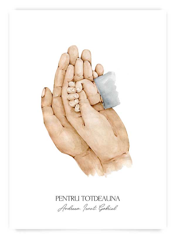 Pentru totdeauna | Poster personalizat