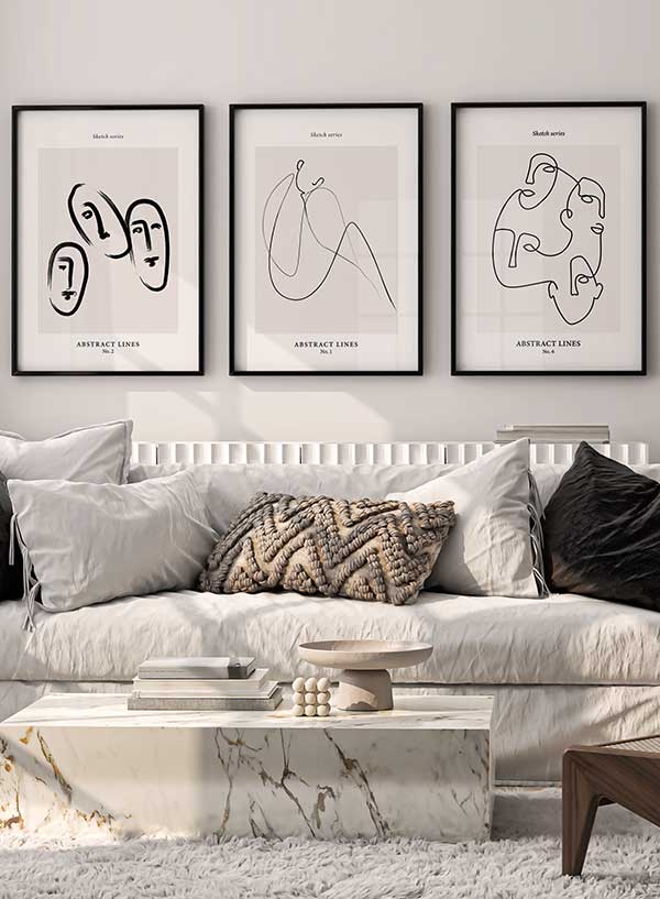 Set 3 postere 50x70cm | Set A