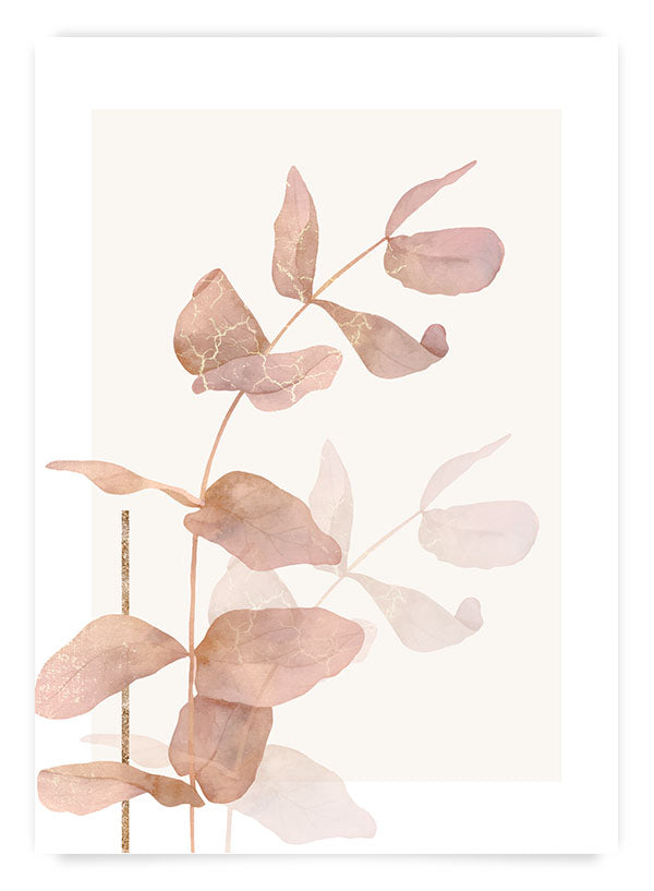 Beige eucalyptus | Poster