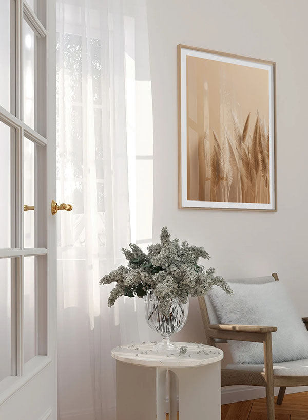 Warm pampas | Poster