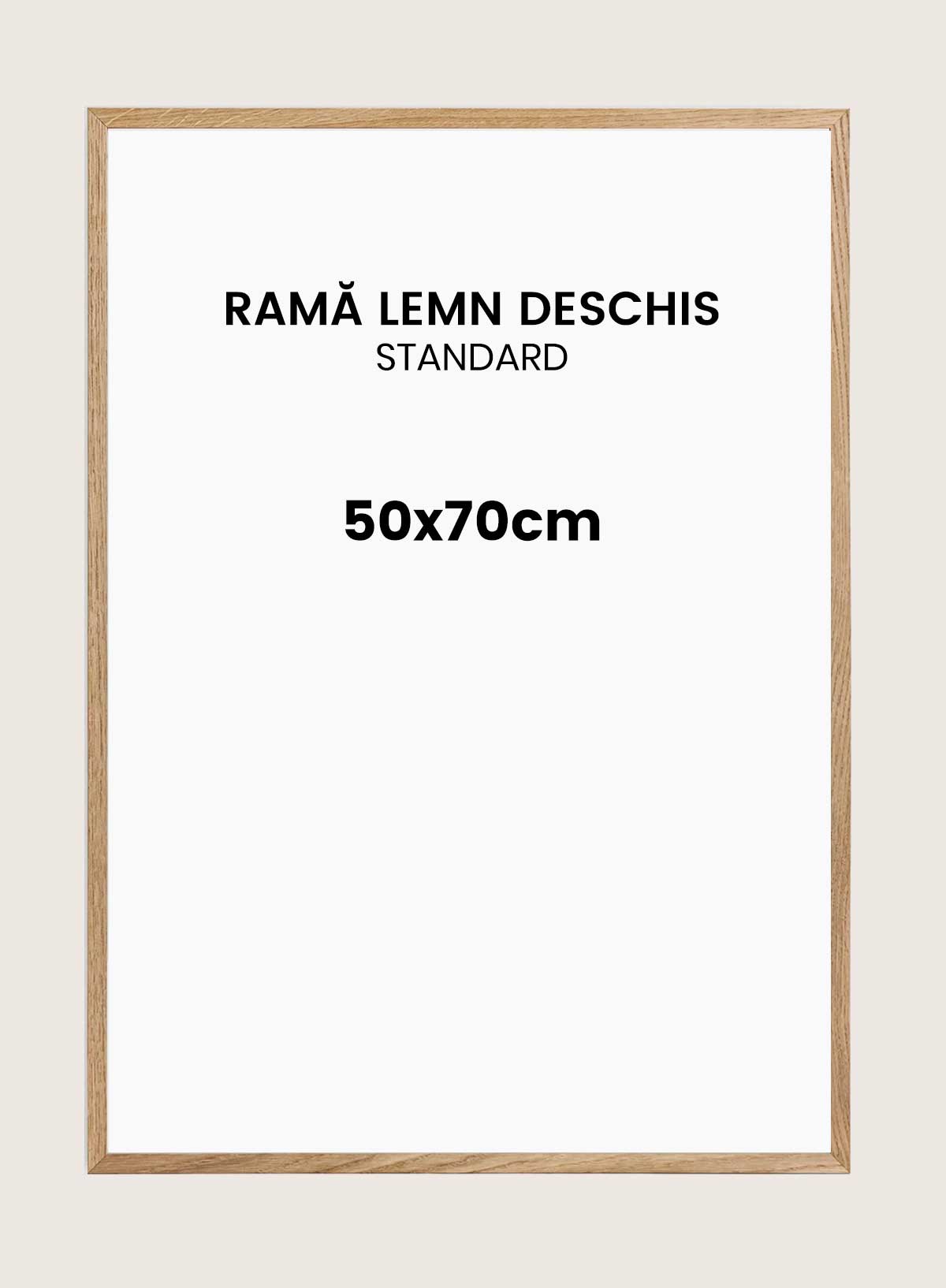 Rama lemn Nisa 50x70cm – Kaplias