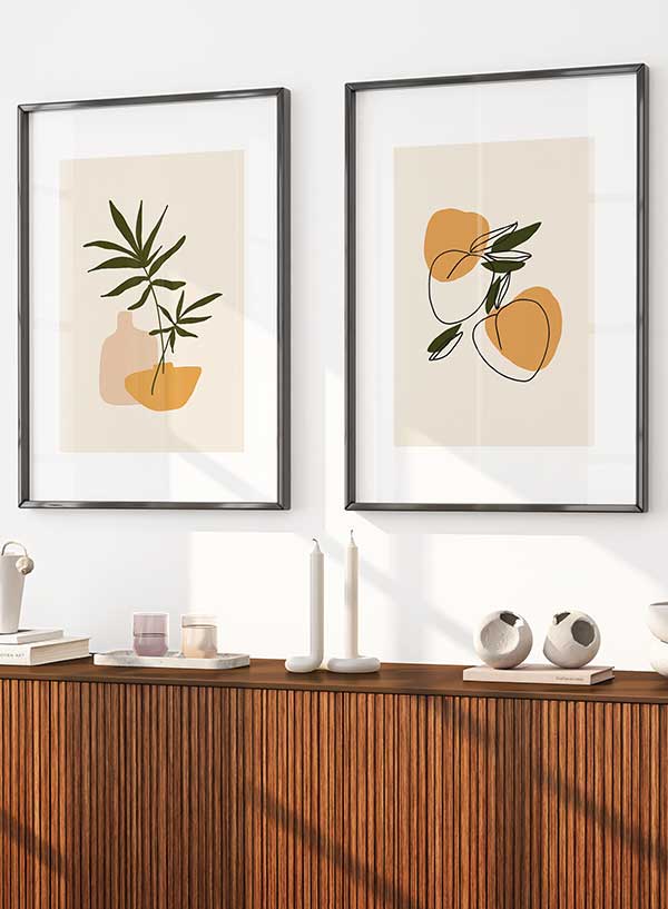 Set 2 postere 50x70cm | Set D