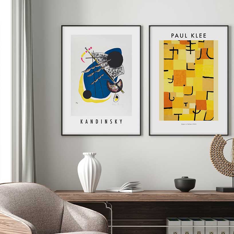 Kandinsky + Klee | Set Postere