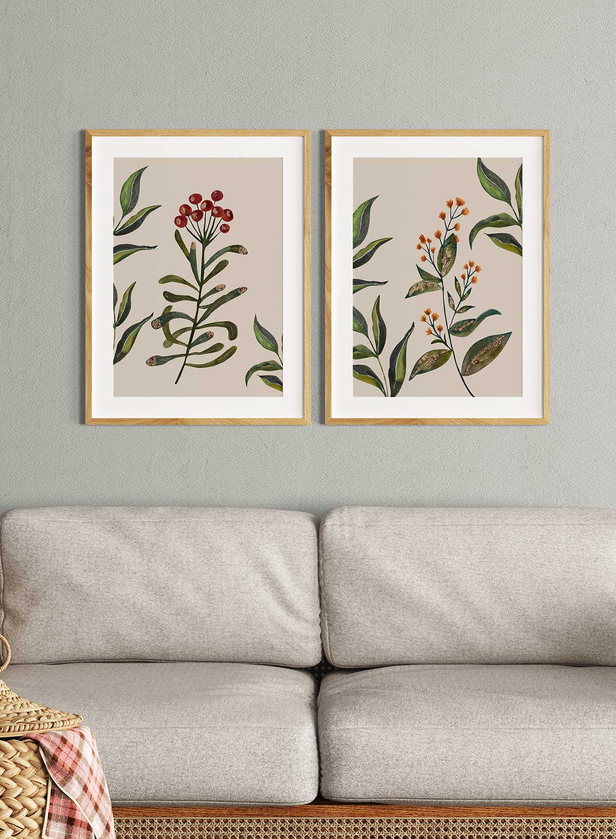 Winter botanical no3 | Poster