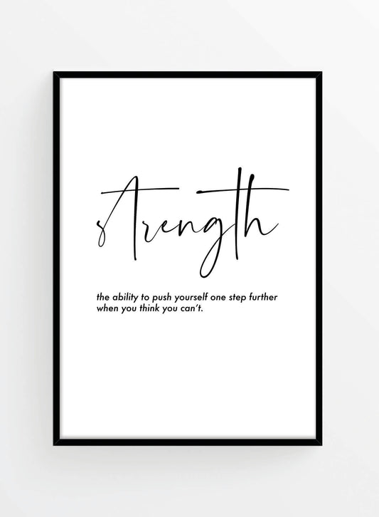 Strength | Poster