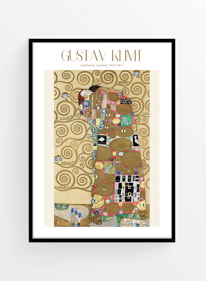 Gustav Klimt Fulfillment | Poster