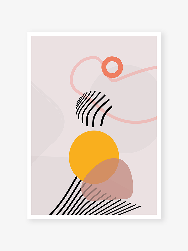 Geometric feeling | Art print