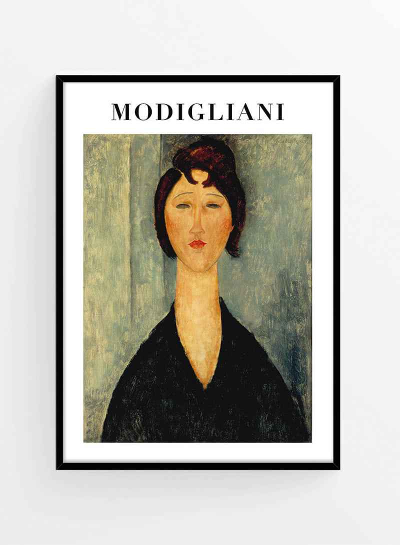 Modigliani Portrait of a Young Woman 2 | Poster