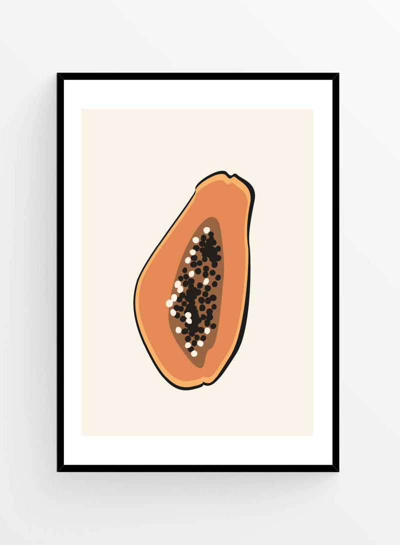 SET 3 art print-uri Fructe
