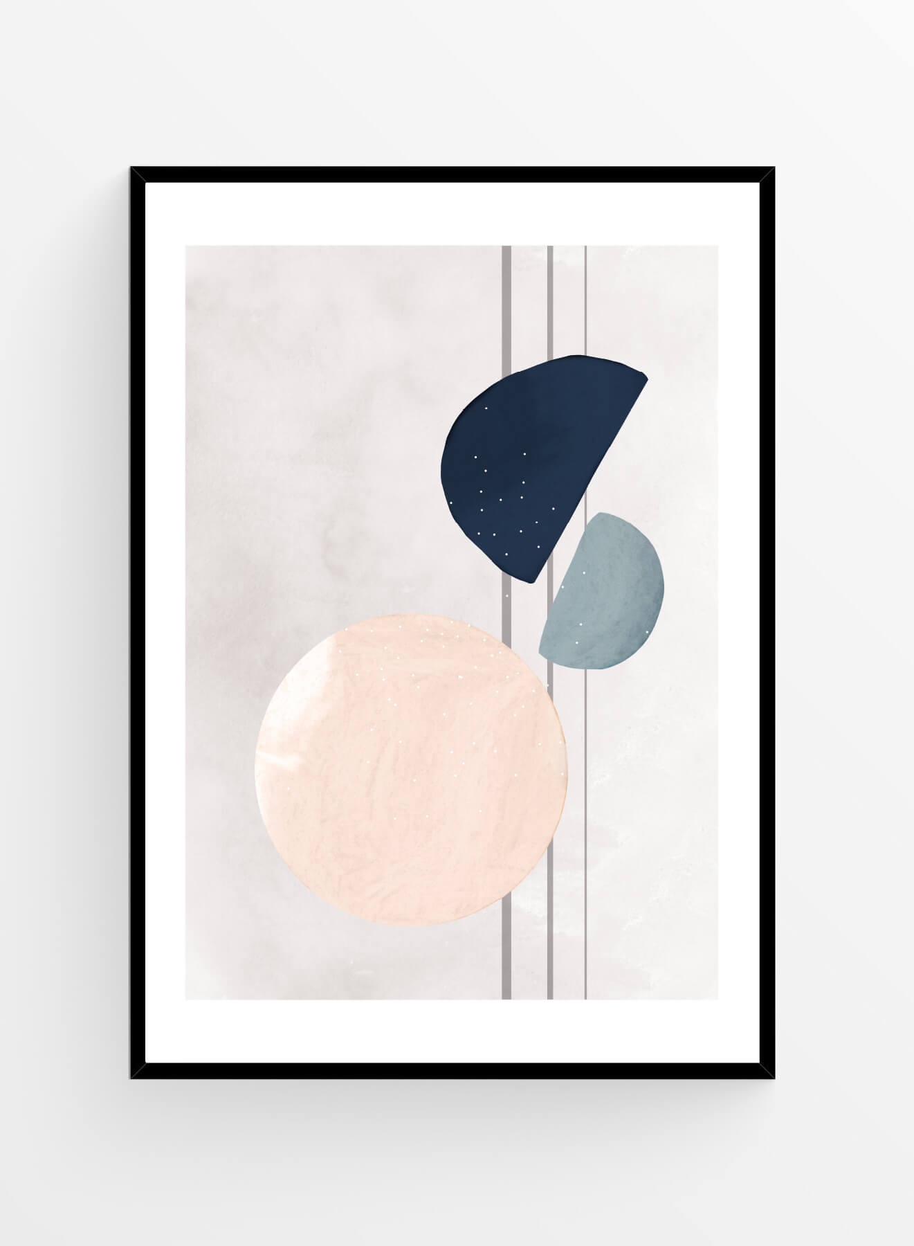 Abstract Watercolor 19 I Art print