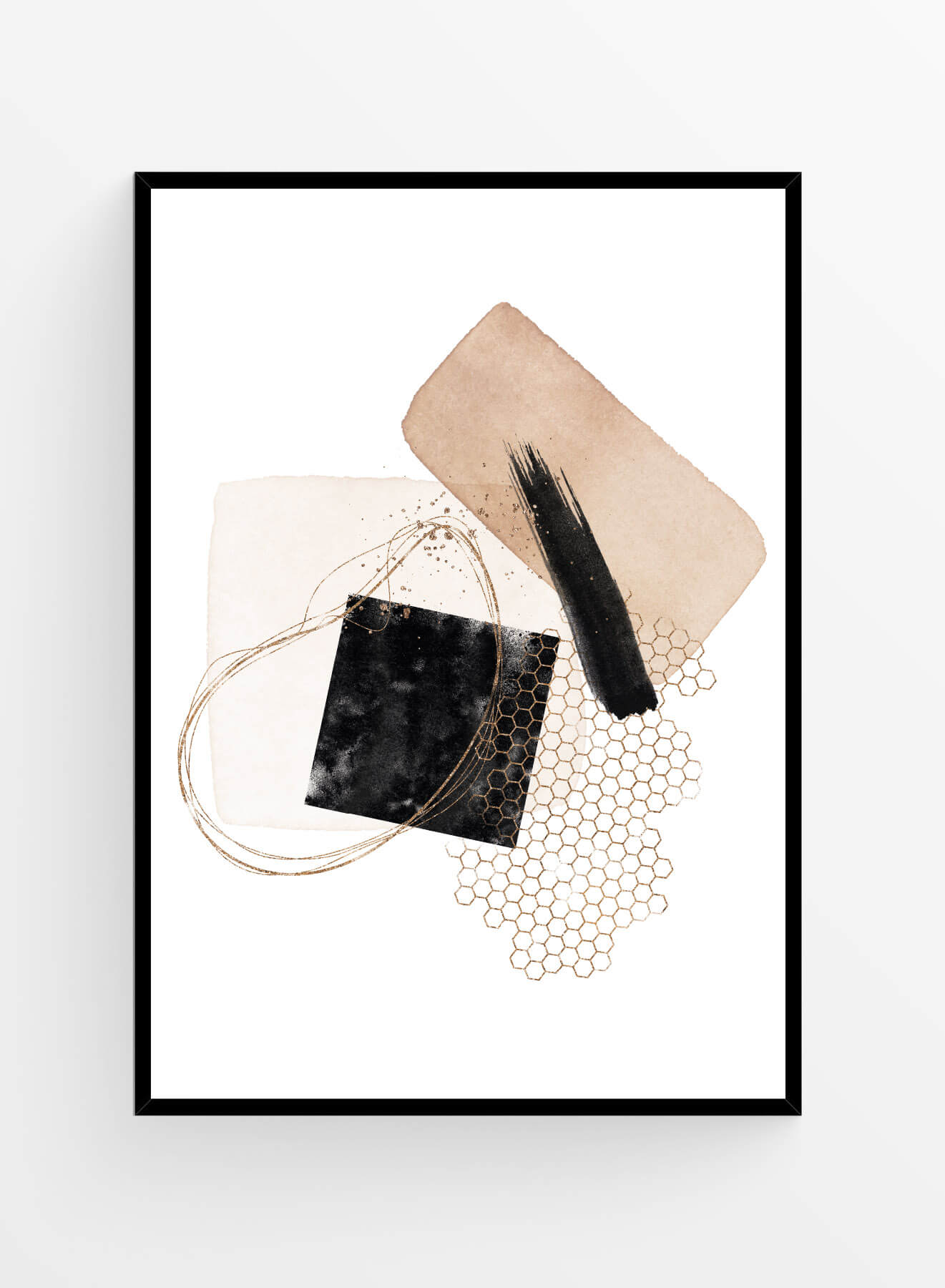 Abstract composition 4 | Poster