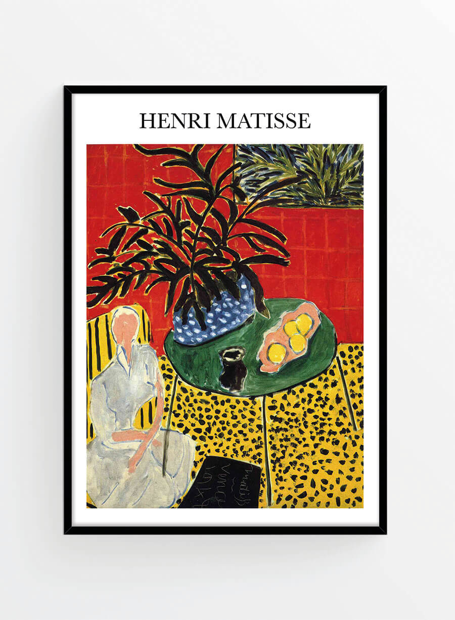 Henri Matisse Interior 1 | Poster