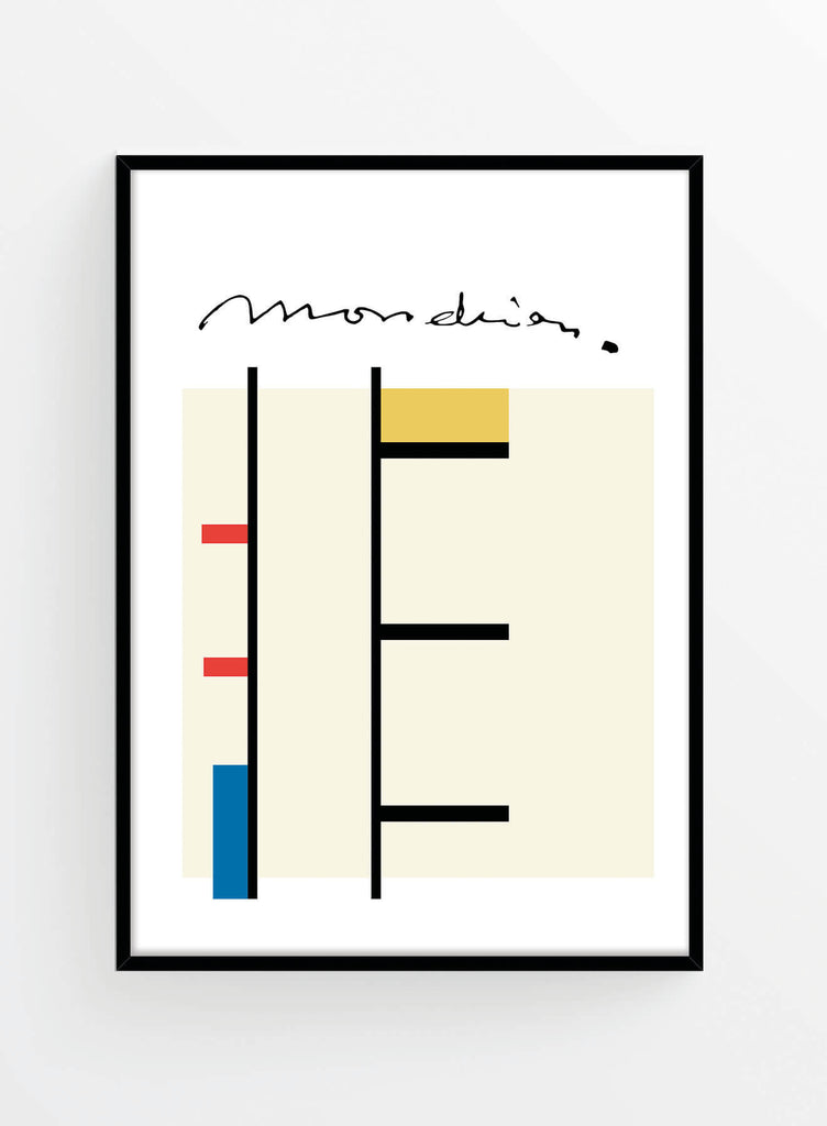 Piet Mondrian no. 2 | Poster