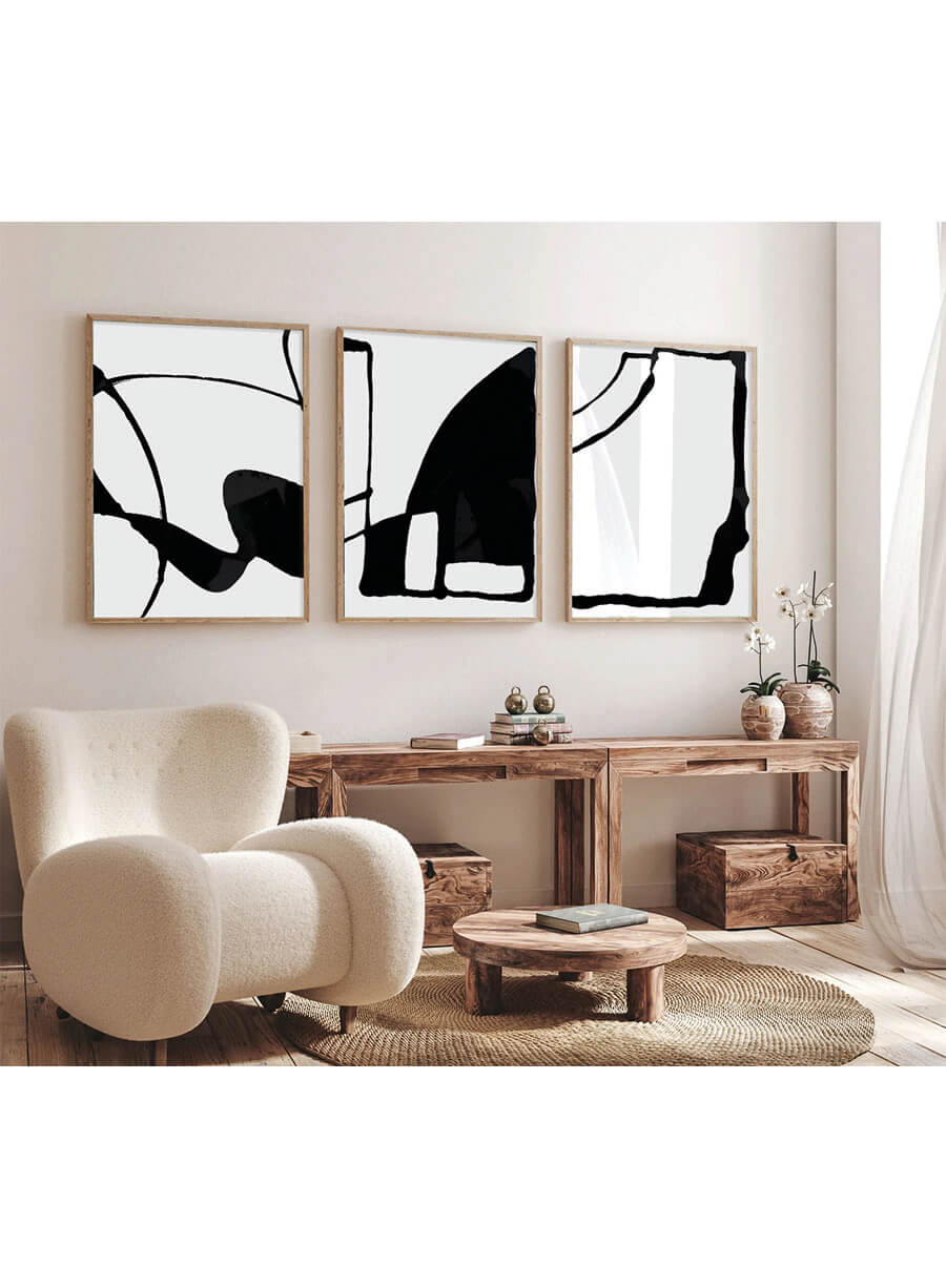 Abstract black 3 | Poster