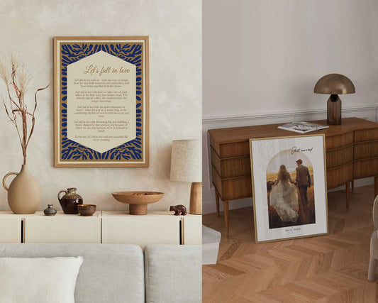 5 idei de decor cu postere personalizate - pentru un spațiu autentic