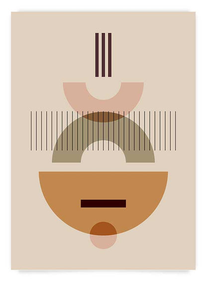 Geometric Abstract no1 | Poster