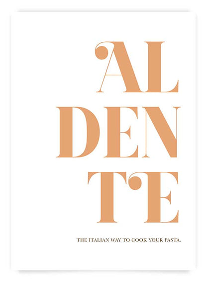 Al dente | Poster