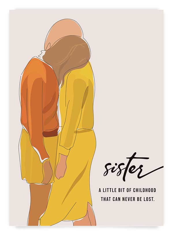 Sisters no. 1 | Art Print