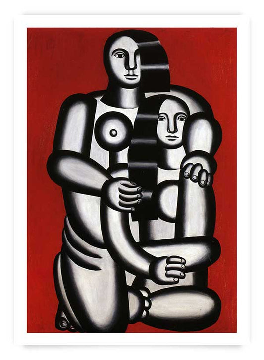 Two figures - Leger | Poster