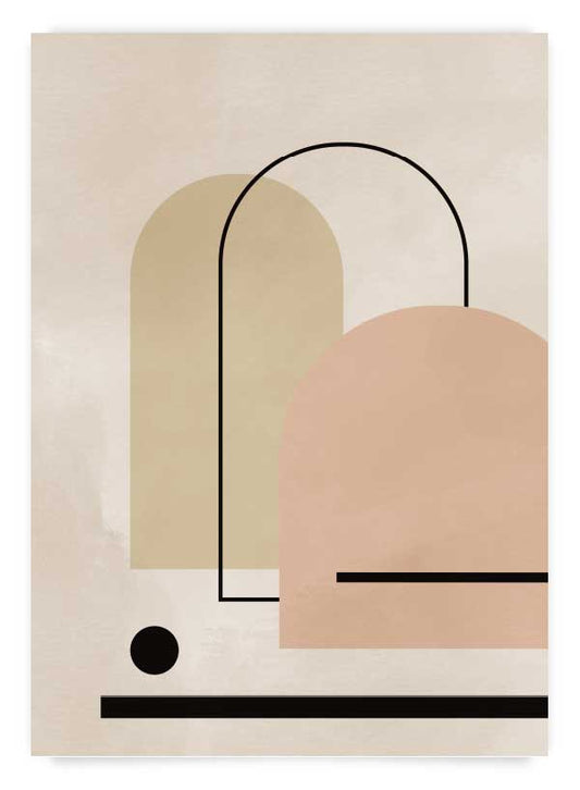 Modern shapes 2 | Poster