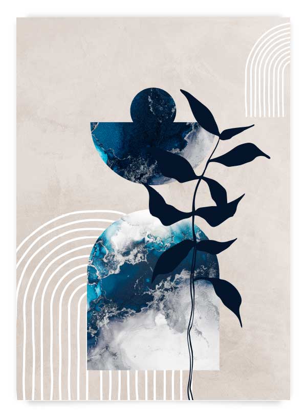 Modern botanical 1 | Poster