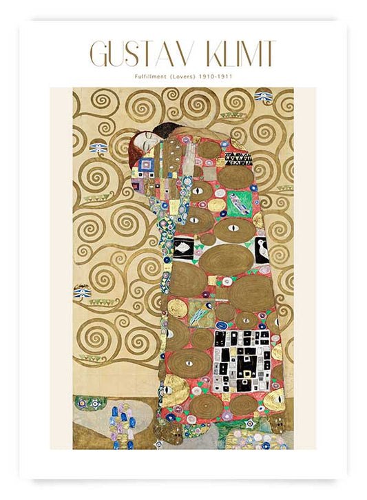 Gustav Klimt Fulfillment | Poster