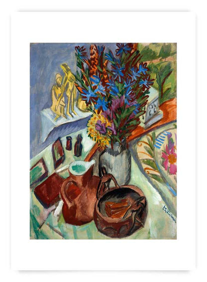 Ernst Kirchner Still life | Poster