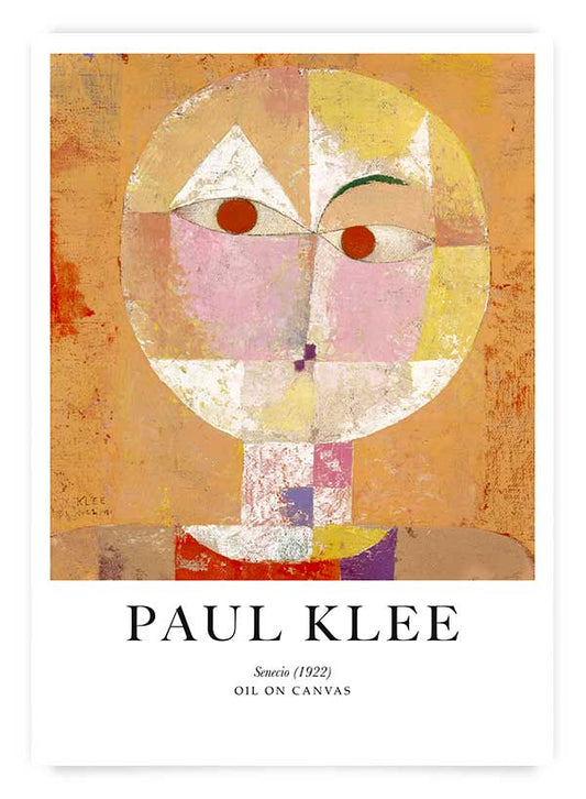 Paul Klee Senecio | Poster