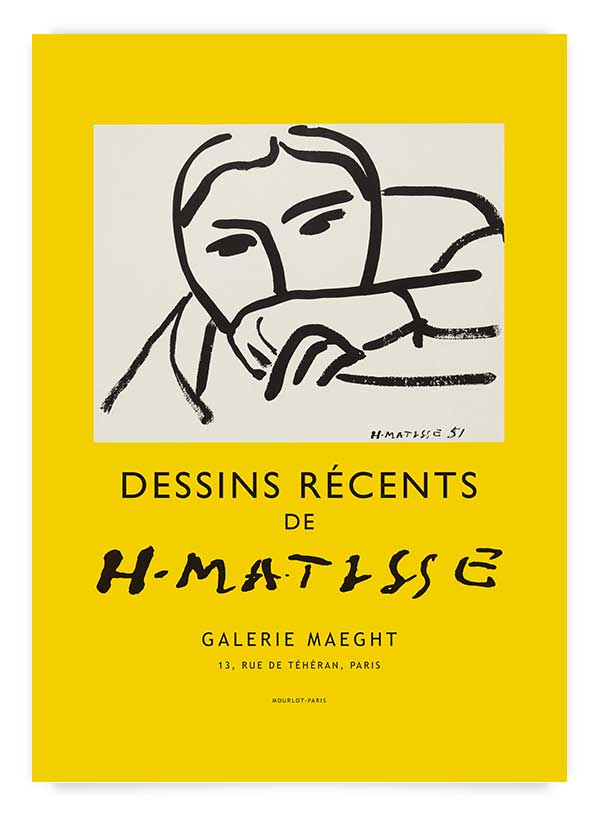 Matisse Dessins Recents | Poster