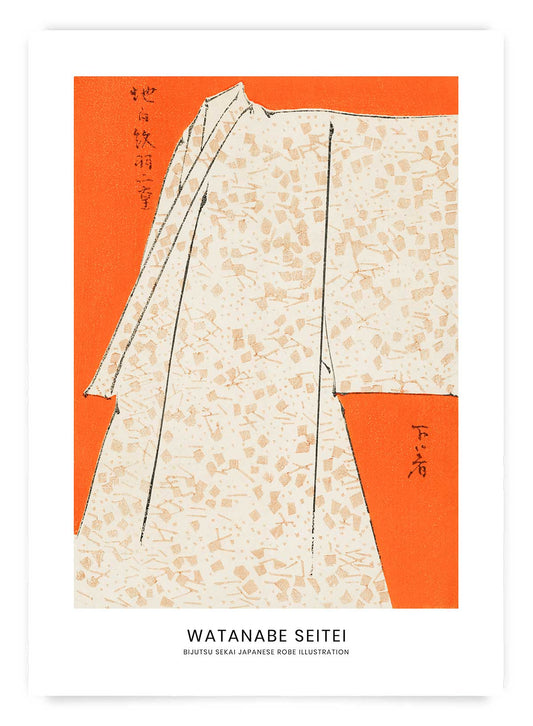 Watanabe Seitei Japanese Robe | Poster