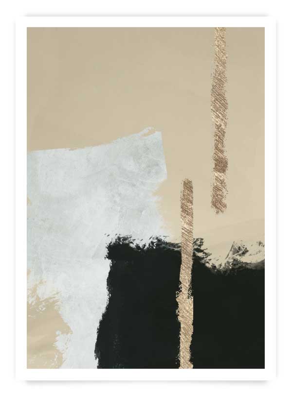 Abstract gold 2 | Poster