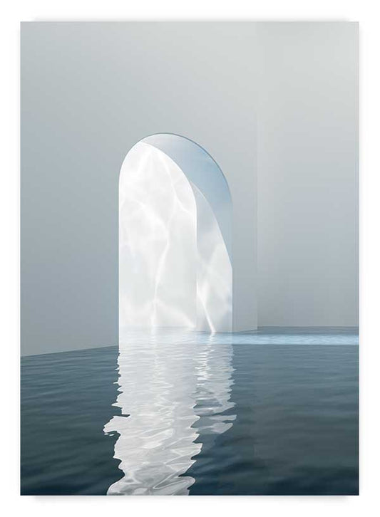 Archway in the moon | Poster